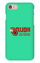 Rubii iPhone Phone Cases (red logo)