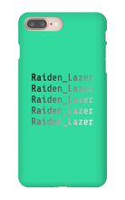 Raiden_Lazer iPhone Cases