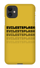 evilestsplash iPhone Phone Cases