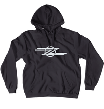 White Ozz Logo Hoodie