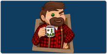 dadcraft73 XXL Gaming Mousepad