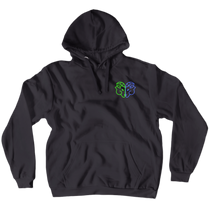 Minimalist TwinGoats Hoodie (No-Zip/Pullover)