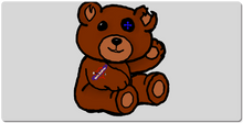iam_bigeazy Tat-Ted XXL Gaming Mousepad