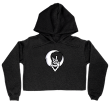 Cropped Women Hoodie 'Shining Moon'