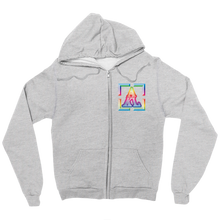 AKLTrifecta Zip-Up Hoodie - Rainbow Logo