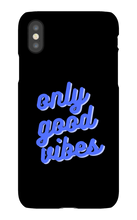 Only good vibes blue iPhone Phone Case
