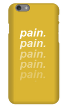 Pain iPhone Phone Cases