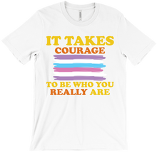 It Takes Courage - Bi Pride T-Shirt