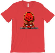 Doomzday_Gaming Med logo Stone Text T-Shirts