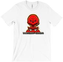 Doomzday_Gaming Med logo Stone Text T-Shirts