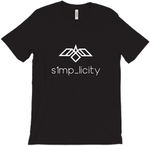 s1mp_licity White Minimalist Logo T-Shirt