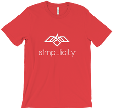 s1mp_licity White Minimalist Logo T-Shirt