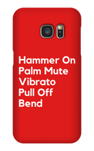 Guitar Techniques Samsung Phone Case