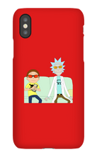 Capinha iPhone Rick and Morty Chave