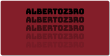 albertoz3r0 XXL Gaming Mousepad