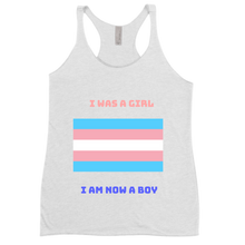 Transgender FTM Womans Tanktop