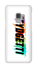FYDGETTI Black Text Design Samsung Phone Case