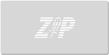 ZenPie18 Extended Muismat, Wit Logo