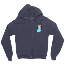 Jeffrey154 Drip (Zip Up Hoodie)