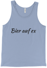 Bier auf ex Tank Top Weiß/Blau