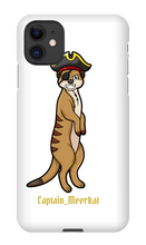 captain_meerkat iPhone Phone Cases