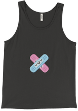 deranged_panda Plaster Panda Tank Top