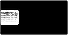 mkayofficiall2021 XXL Gaming Mousepad