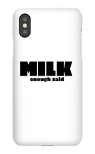 Milk iPhone Phone Cases