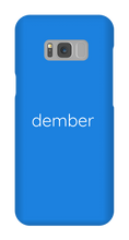 dember Text Phone Case (Samsung)