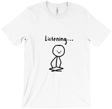 Gerwise's "Listening Stickman" T-shirt