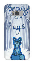 Snowy Fox Plays Samsung cases