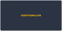 godofthemall458 XXL Gaming Mousepad
