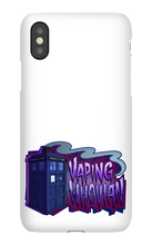 vaping_whovian iPhone Phone Cases