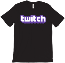 Camiseta Sólida Twitch