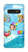 h2oQueen Beach Emotes Samsung Phone Cases