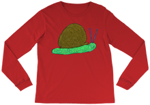 Snail Doodle Long Sleeve Tee (Large Design)