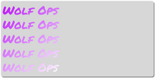Wolf Ops Pad