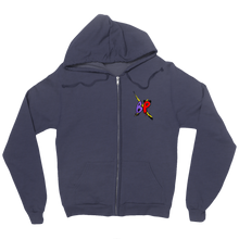 BadgerXPanda Logo Zip Up Hoodie