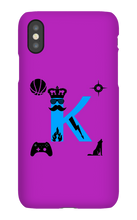 keekster_ Logo (Black) iPhone Phone Cases