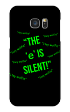 Silent "e" Samsung Phone Case