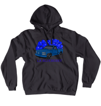 La blueberry Hoodies