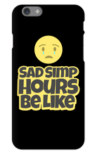 Sad Simp iPhone Phone Cases