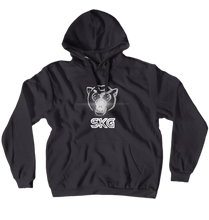 SKG White Logo Pull Hoodie