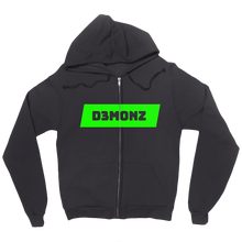 iamd3monzzz Zip Up Hoodie