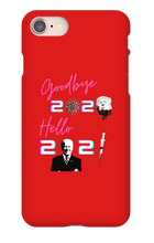 Goodbye 2020 Hello 2021 iPhone Cases
