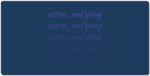 astro_on0ping XXL Gaming Mousepad
