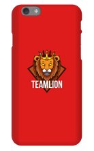 Funda iphone team lion