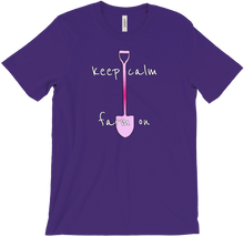 Keep Calm, Farm On [PINK & WHITE]