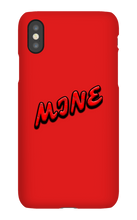 MINE iPhone Phone Cases