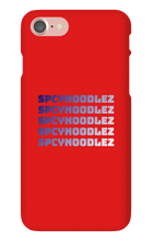 spcynoodlez iPhone Phone Cases